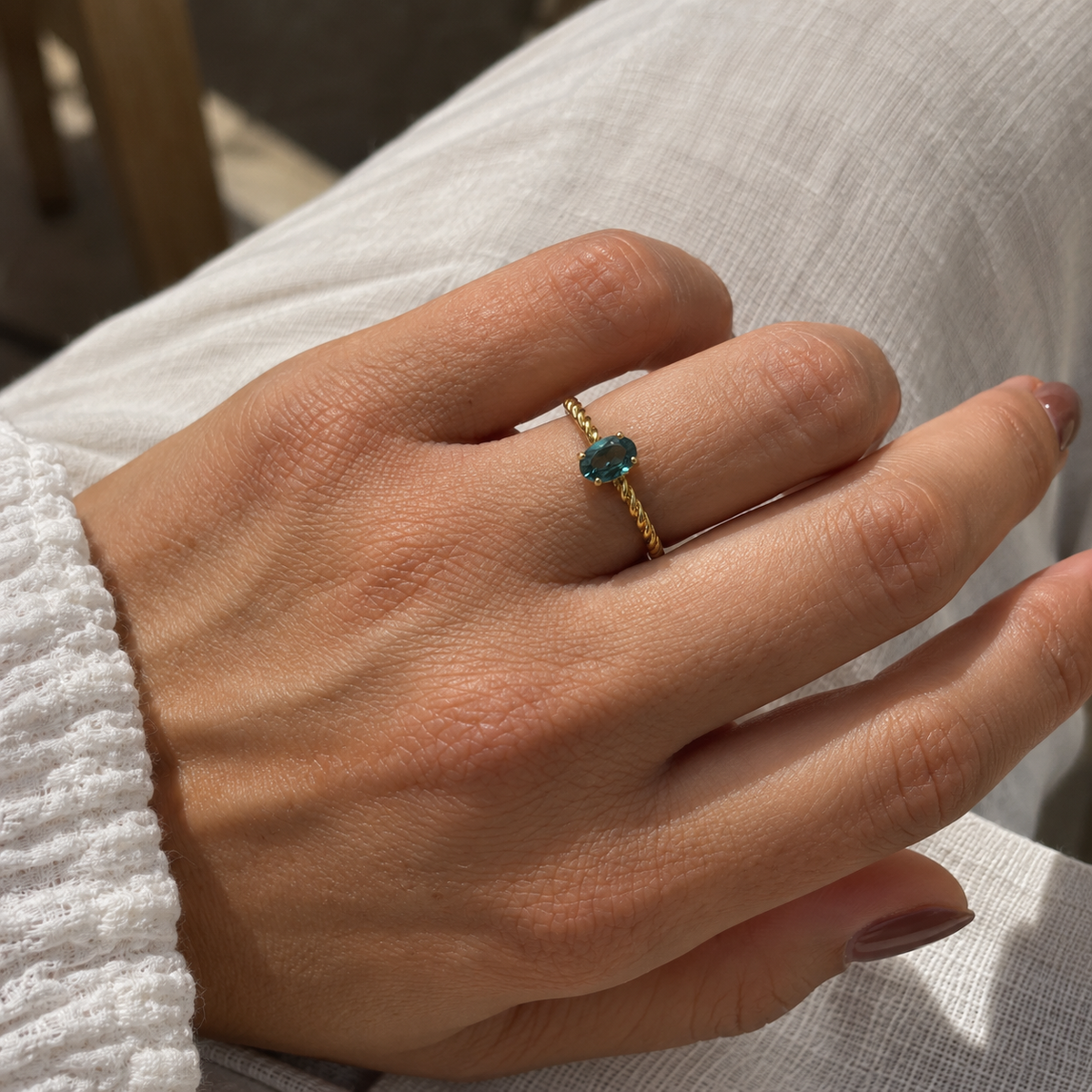 Anillo Joy Blue