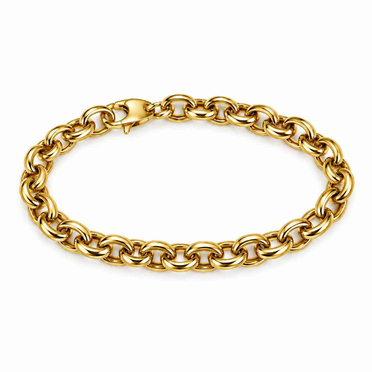 Pulsera de Eslabones Ovalados