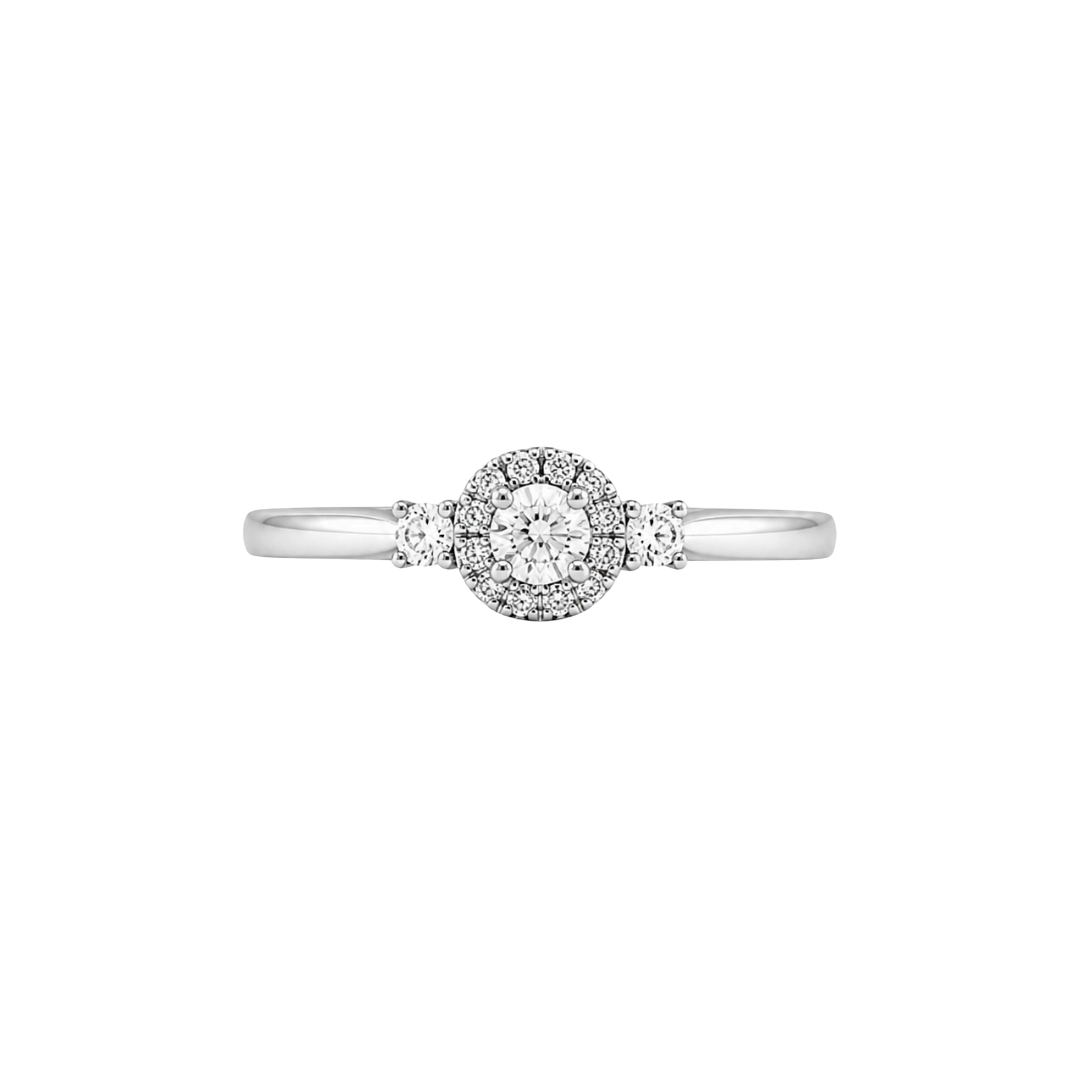 Anillo Halo Redondo