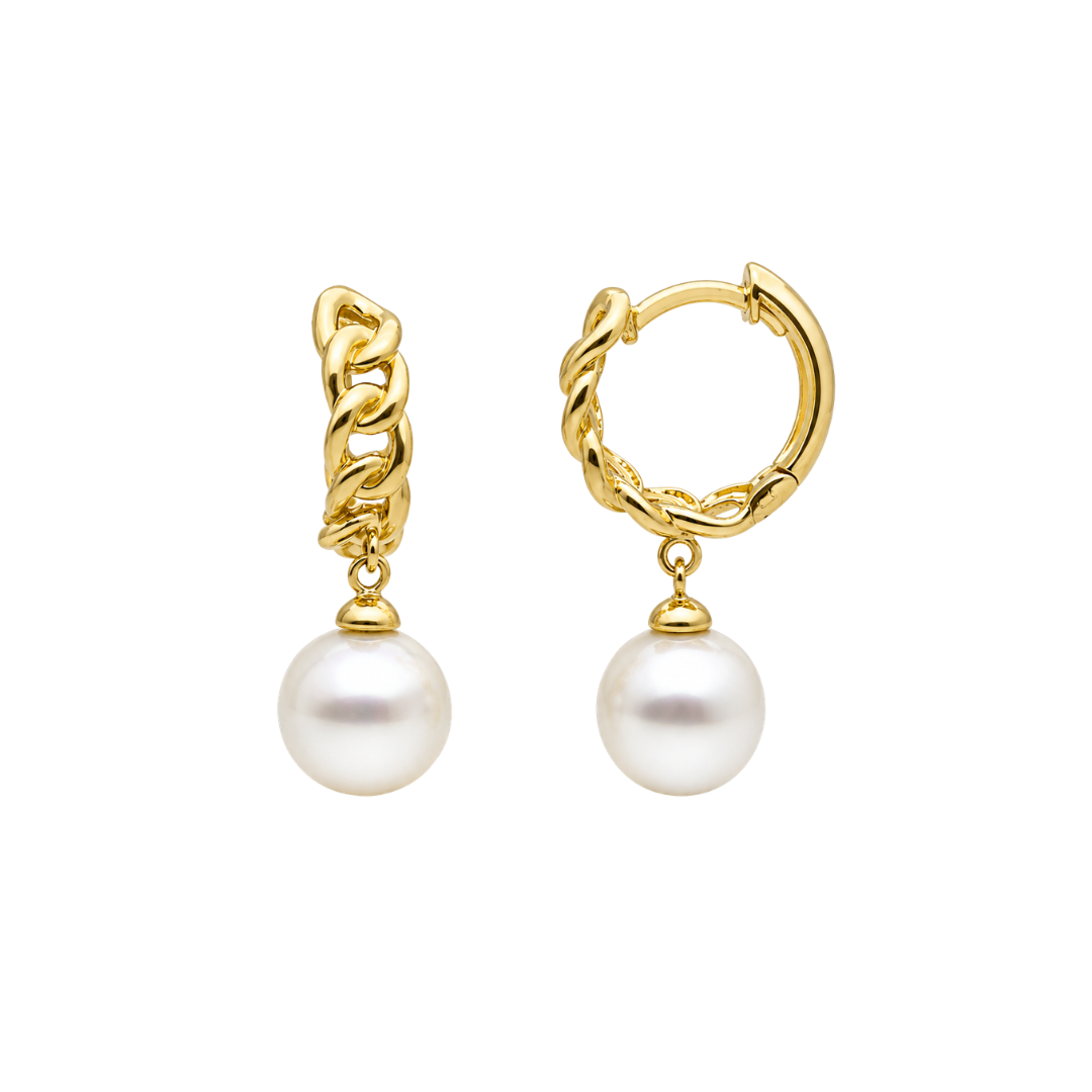 Argollas con Perlas