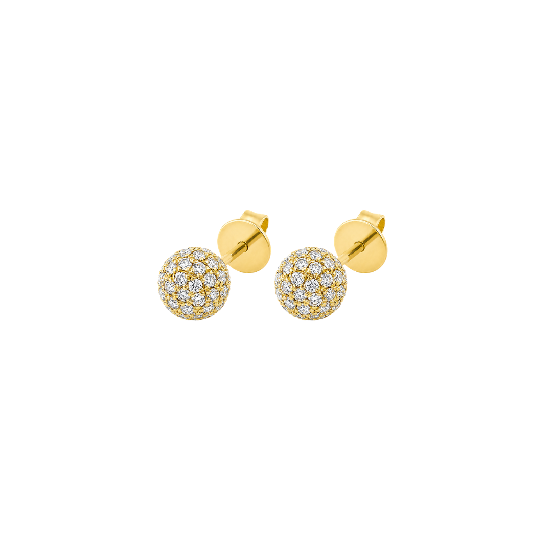 Aros Esfera de Diamantes