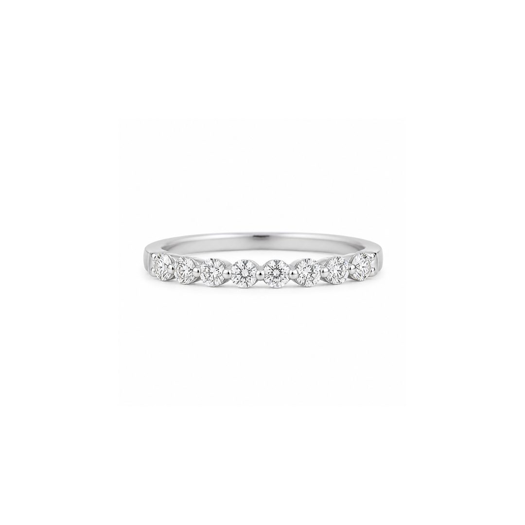 Anillo Medio Cintillo Bote