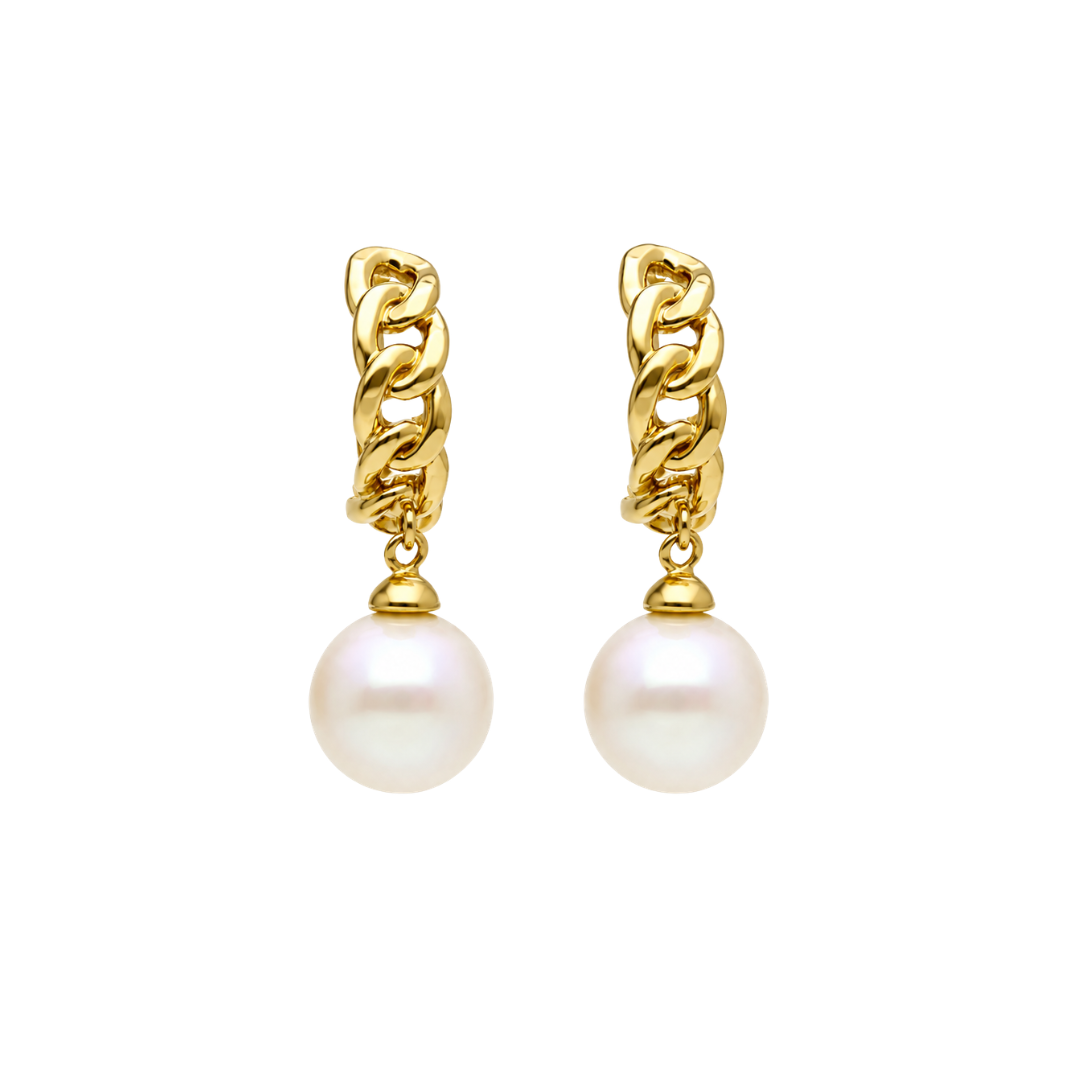 Argollas con Perlas