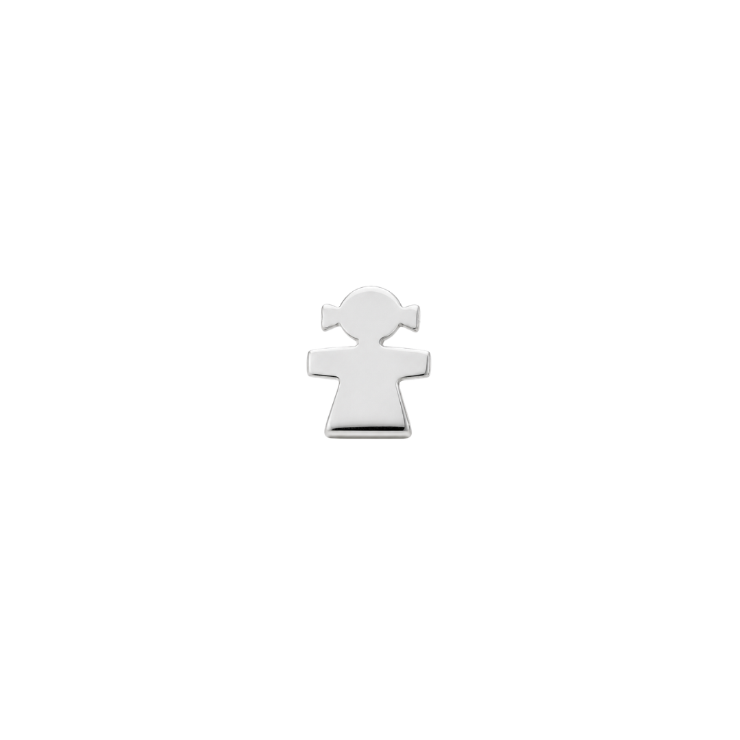 Aro Niña Silver - Oro blanco 18K / Plateado