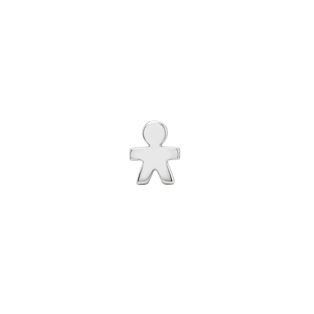 Aro Niño Silver - Oro blanco 18K / Plateado