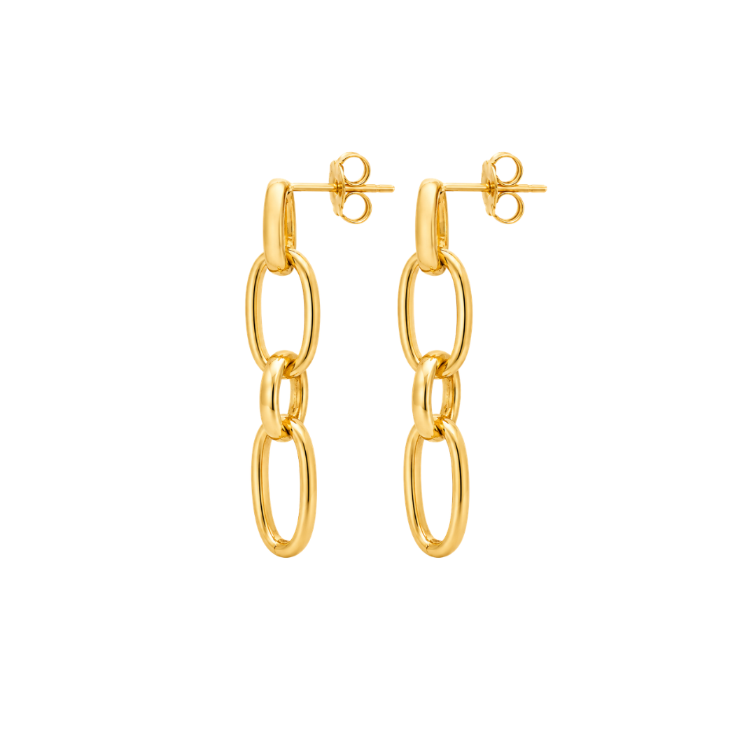 Aros Eslabón Gold