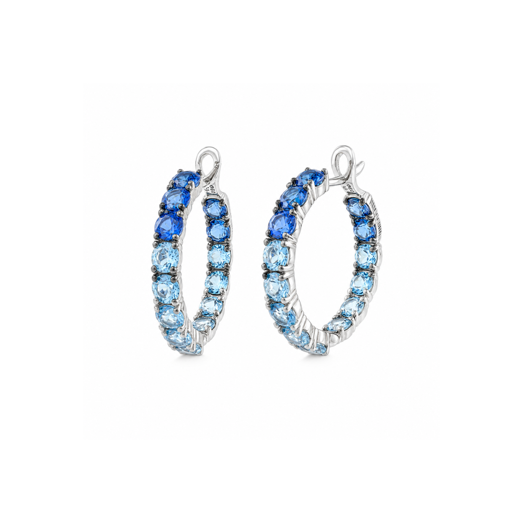 Aros Yara Azul