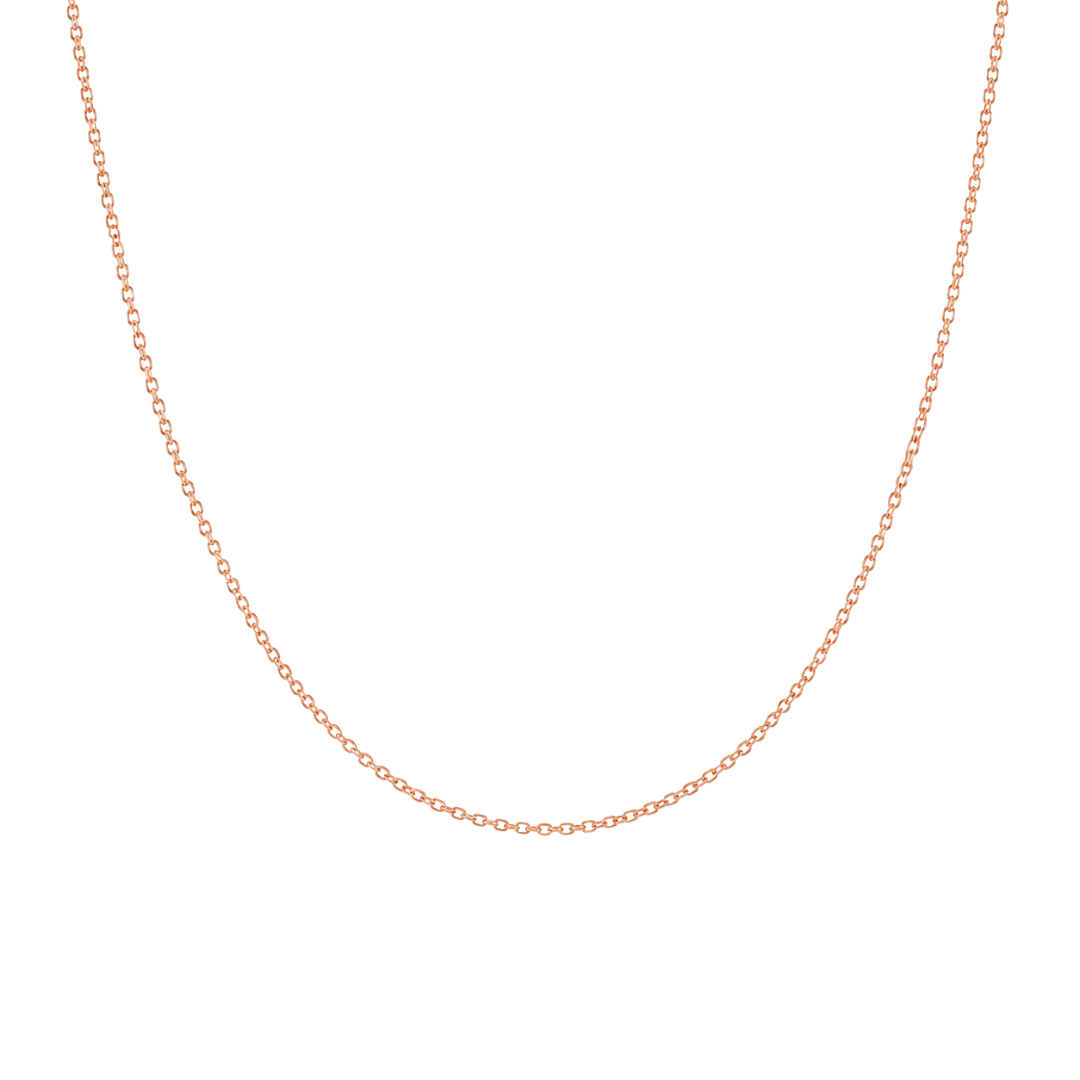 Cadena Oro Rosa 45cm