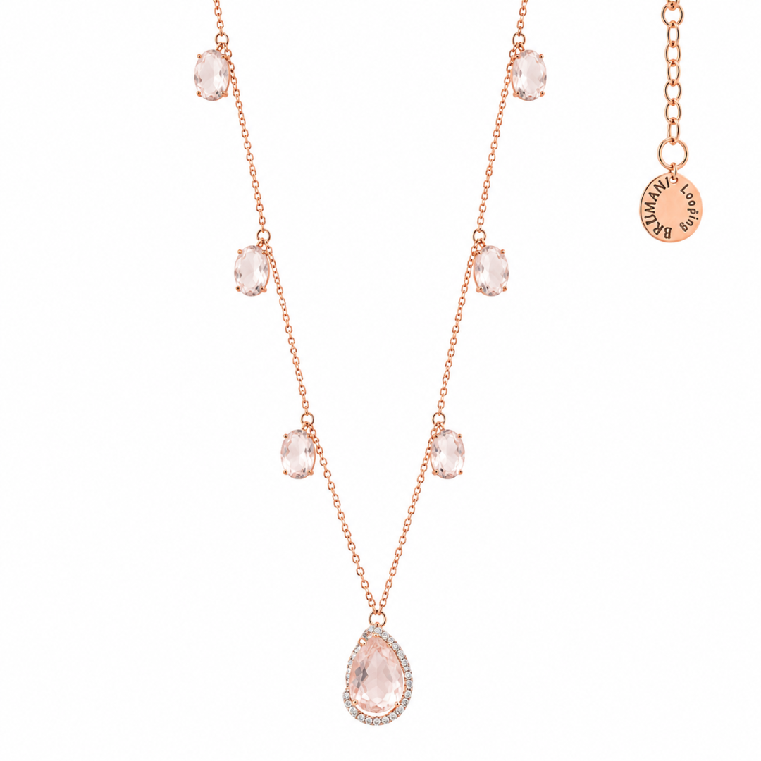 Collar Looping Shine Cuarzos