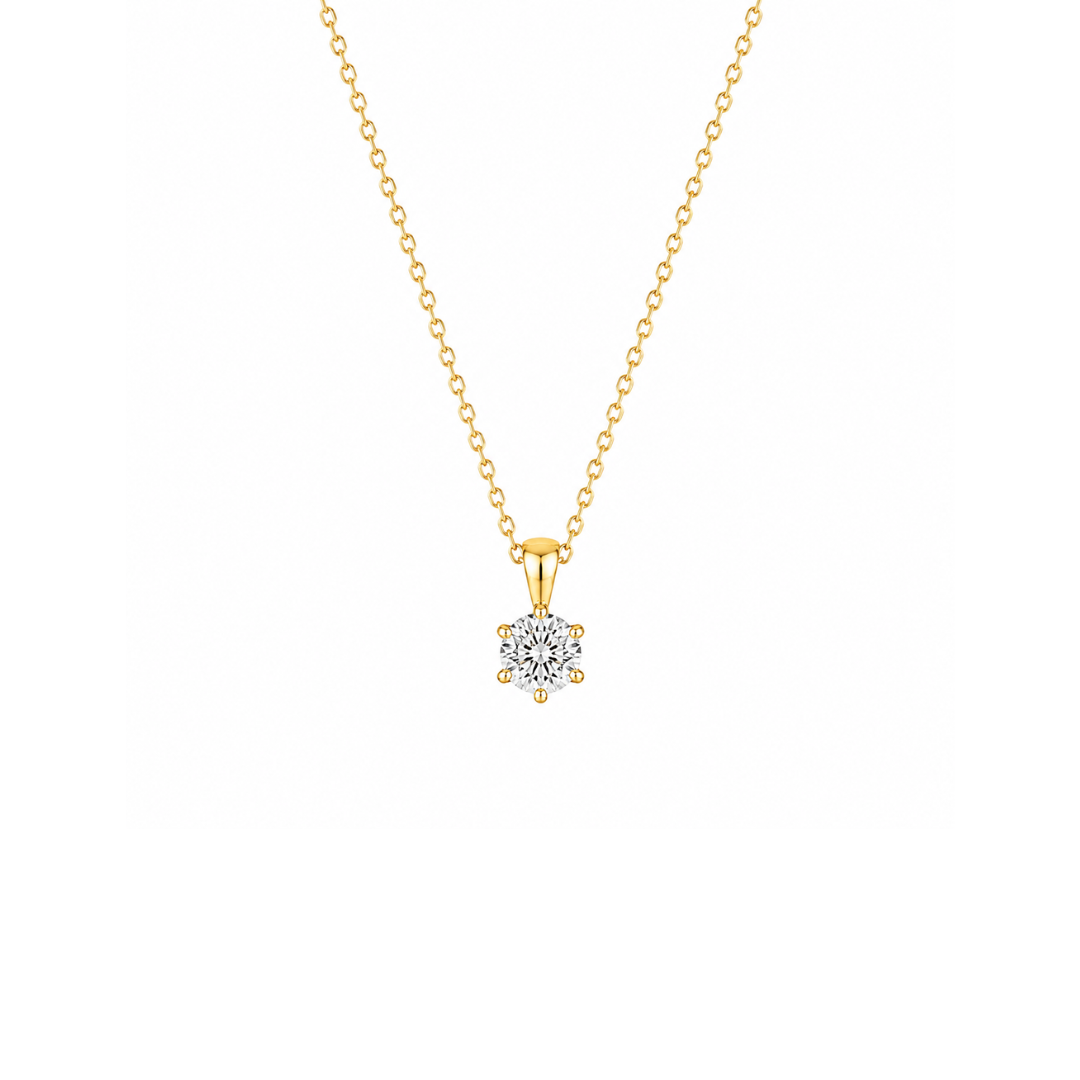 Collar Punto De Luz Gold