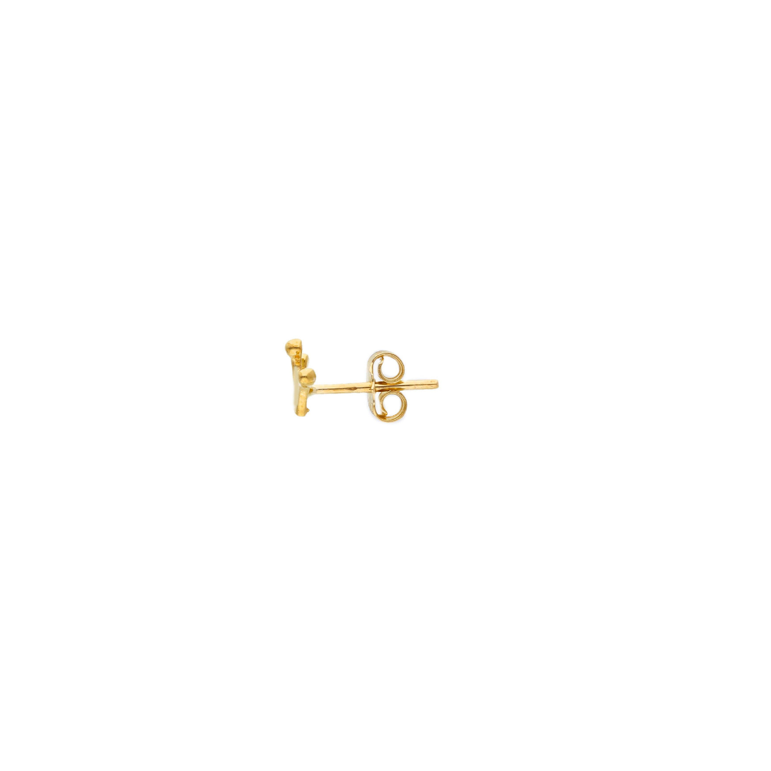 Single Stud Corona Gold